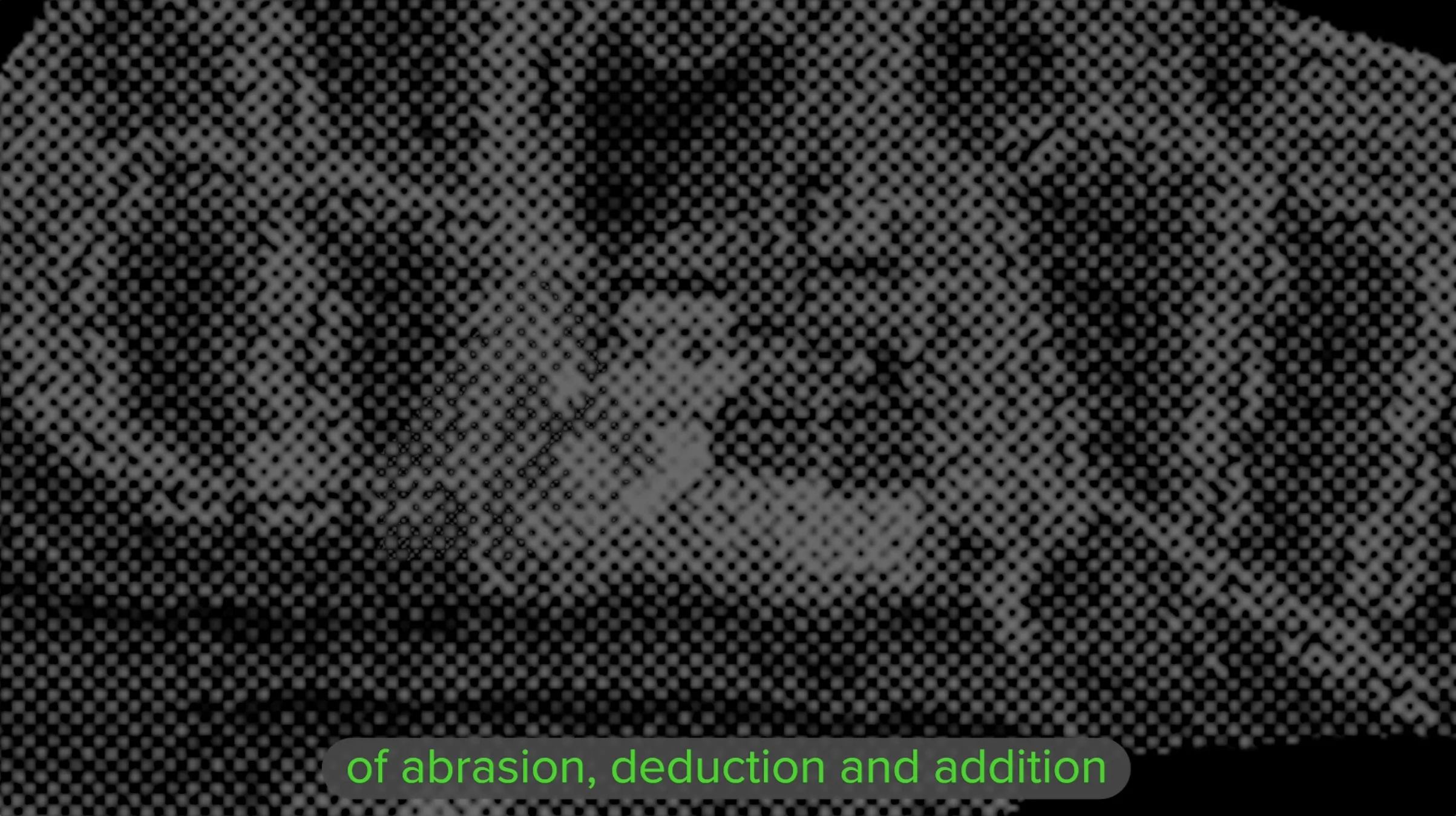 video still showing scans of thermal printed satellite images