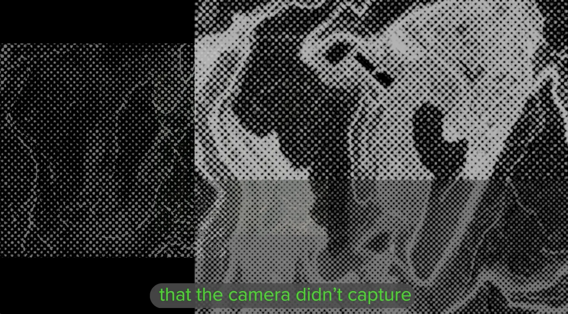 video still showing scans of thermal printed satellite images